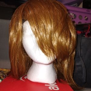 Medium Brown Synthetic Wig